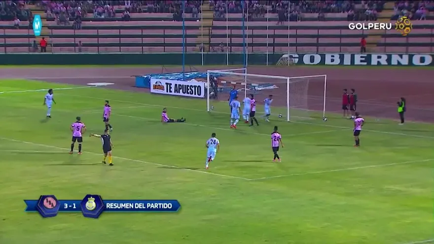 Gran debut del Matador Tejada en Perú, anotó tres goles