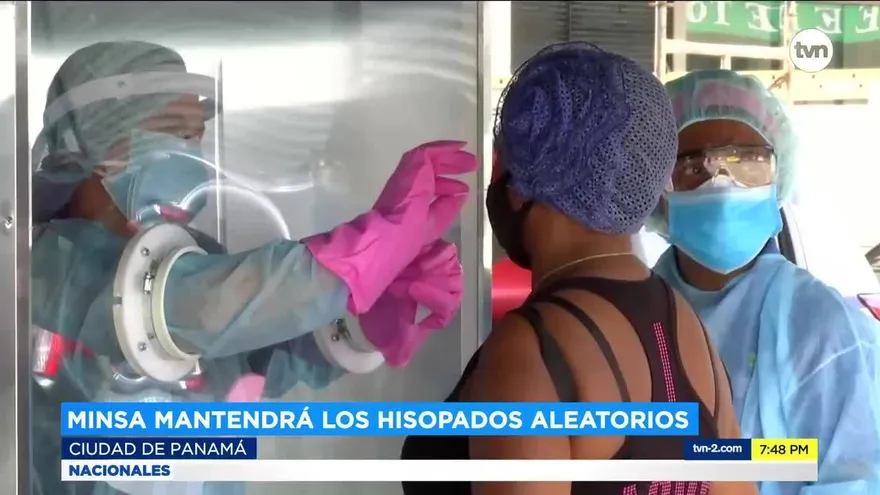 Se realizarán hisopados aleatorios