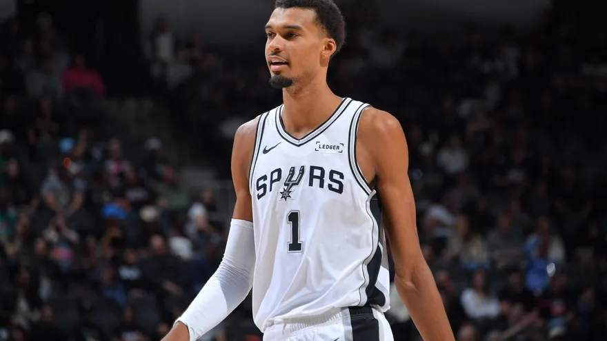 Víctor Wembanyama jugador de los Spurs de San Antonio