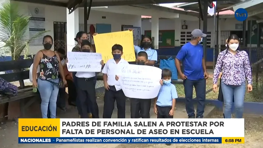 Falta personal de aseo en escuelas en Chiriquí