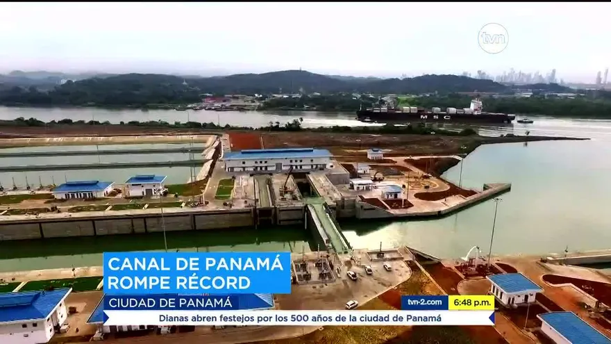Canal de Panamá cumple 105 años de estar abierto al mundo