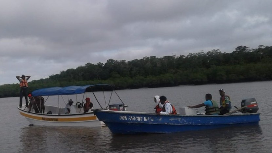 Personal de la Fuerza de Tarea Conjunta en la búsqueda