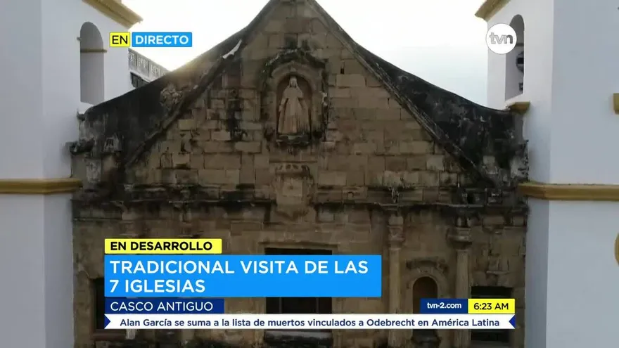 Tradicional visita de las siete iglesias este jueves