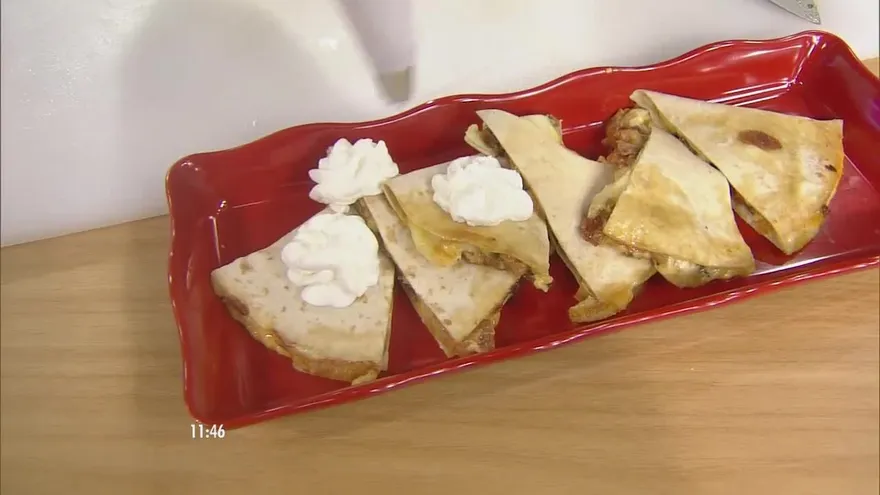 El desayuno perfecto: quesadillas de tocino