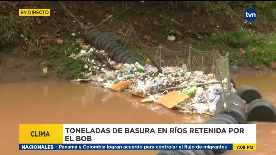 Lluvias siguen arrastrando toneladas de basura