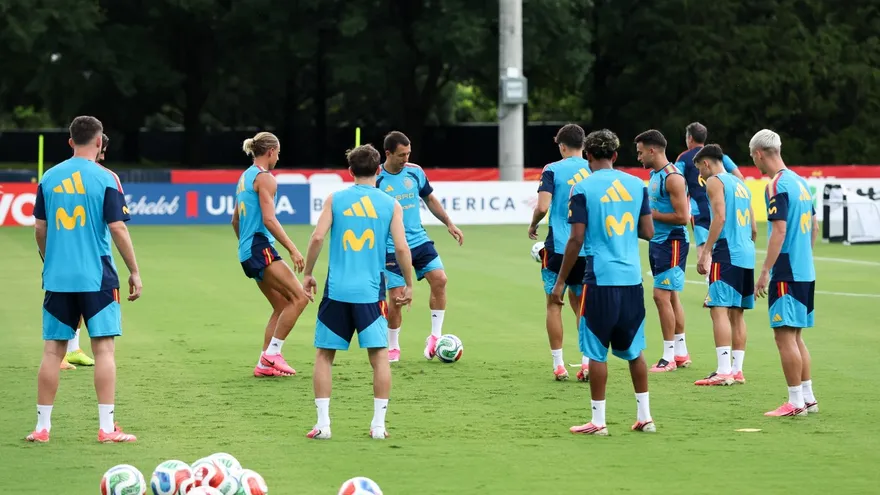Spain's World Cup training cut short by severe storm warning