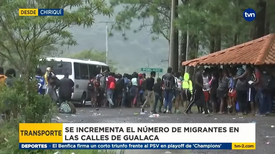 Incrementa número de migrantes en calles de Gualaca