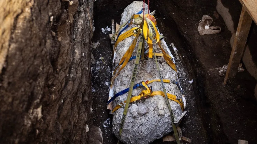 Osamenta humana de casi 3.000 años