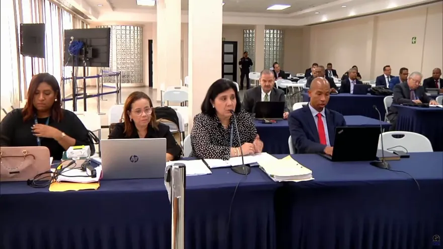 Miembros de la Fiscalía Especial Anticorrupción presentes en el juicio de Odebrecht.