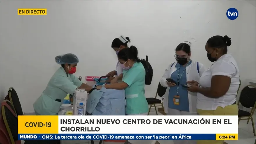 Instalan puesto de vacunación en El Chorrillo