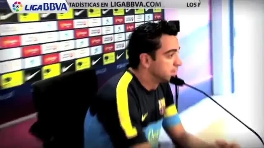 Xavi: "Podemos mejorar cosas pero el equipo est