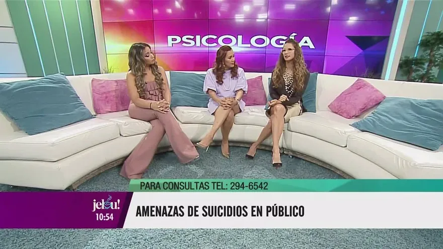 ¿A qué se dan las amenazas de suicidio en público?