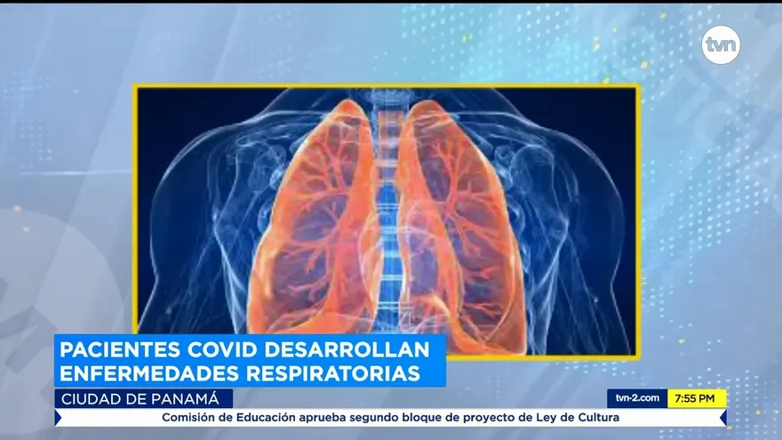 Pacientes con COVID-19 desarrollan enfermedades respiratorias