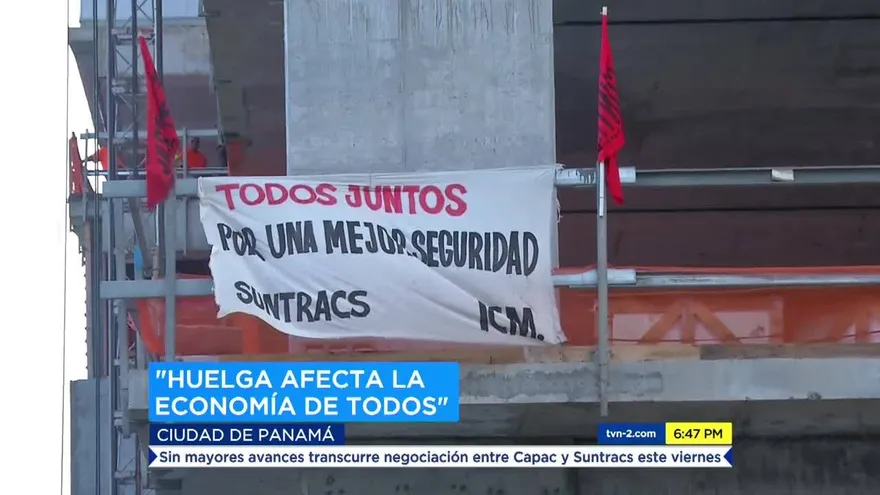 ¿Cómo afecta la paralización en el sector de la construcción?