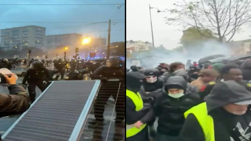 Protestas en Francia