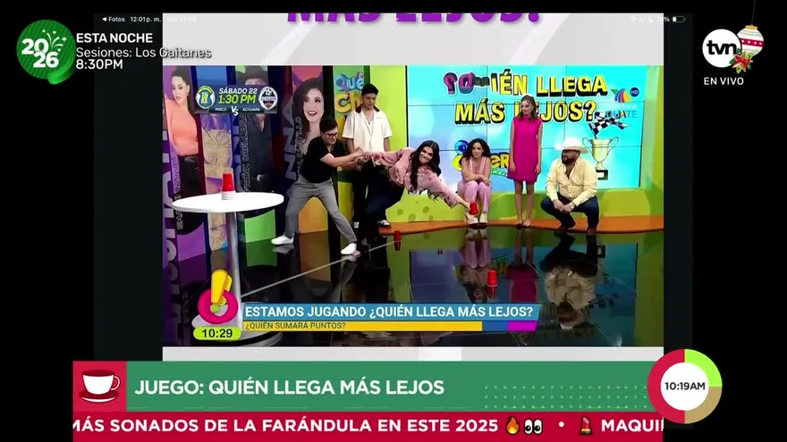 Juego: ¿Quién llega más lejos?