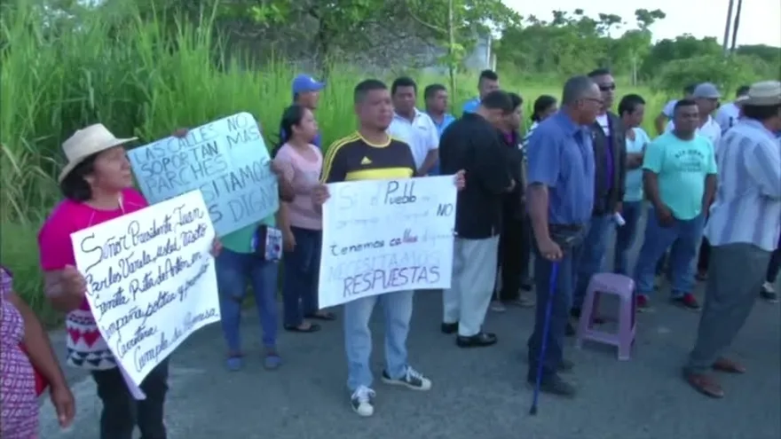 Residentes de Santa Rita en Antón protestan en la vía Interamericana