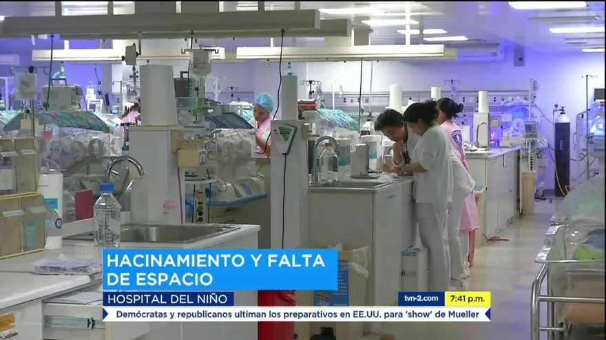 Hospital del Niño está a máxima capacidad