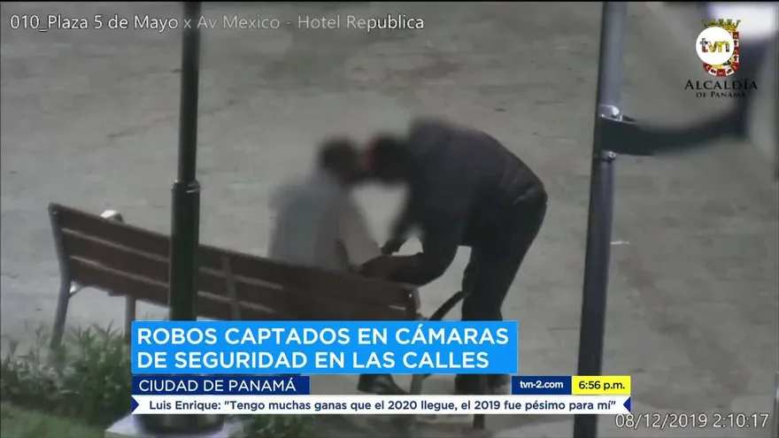 Varios robos han sido captados por cámaras de seguridad