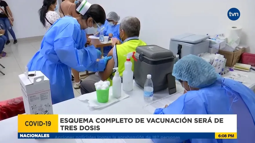 A partir de este domingo 20 se requerirán 3 dosis de vacunas