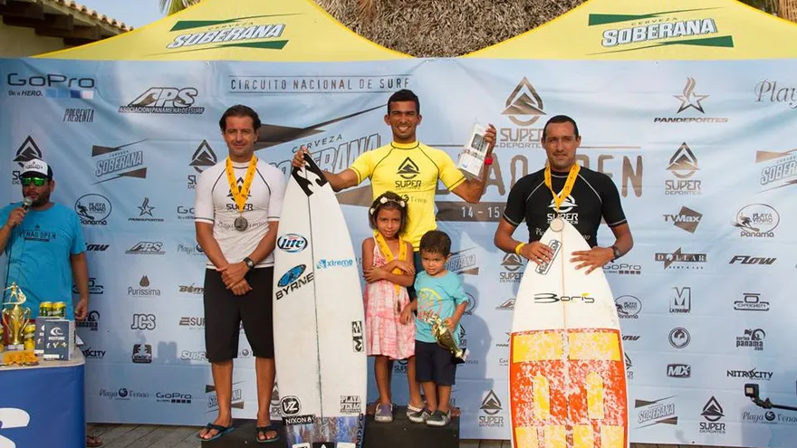 El podio de la Categoría Masters