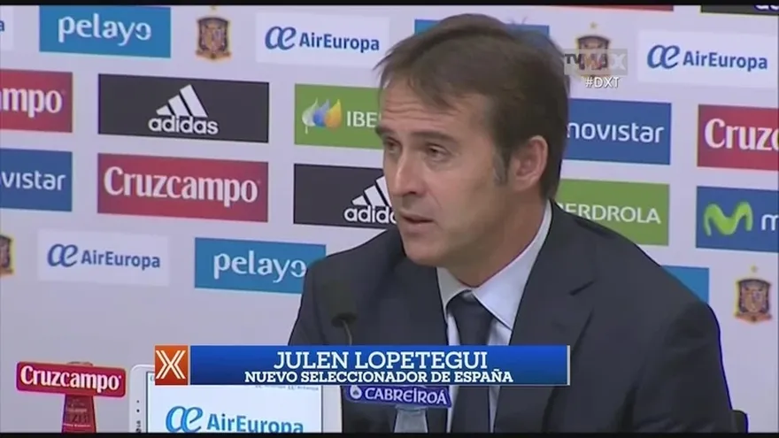 Julen Lopetegui es el nuevo técnico de España