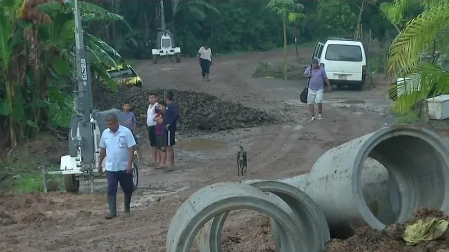 Familias incomunicadas en Bique
