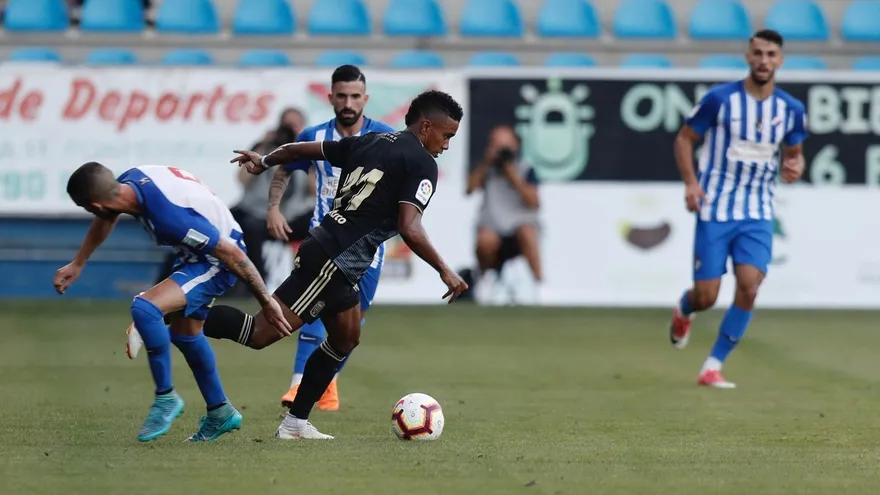 Las palabras de Édgar Yoel Bárcenas tras debutar con el Oviedo | Agencias