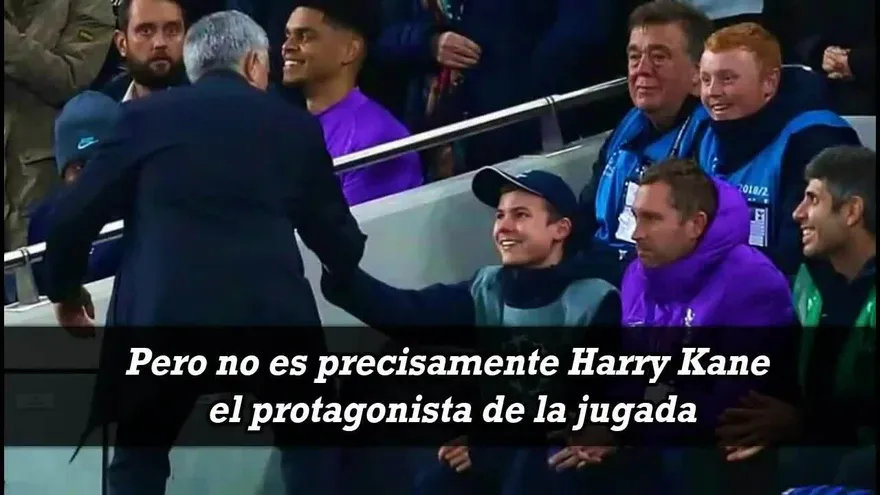 El recogepelotas del Tottenham que Mourinho felicitó