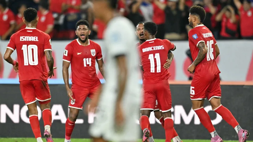 Panamá vs Guatemala foto archivo