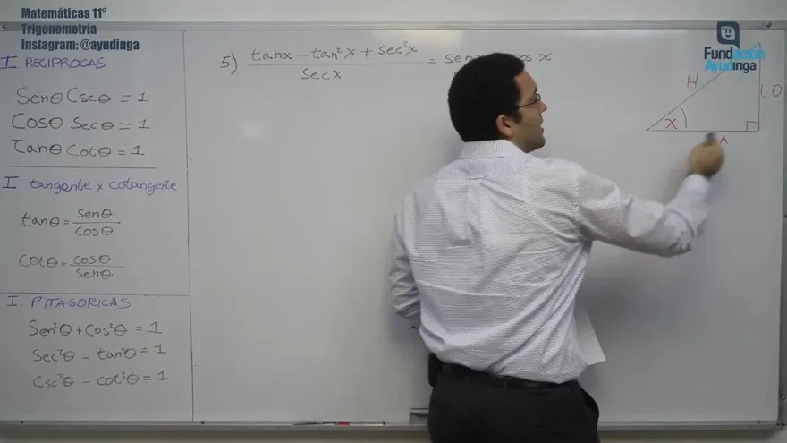 Ayudinga Matemáticas 11° - Identidades Trigonométricas Parte III 20 de marzo de 2020