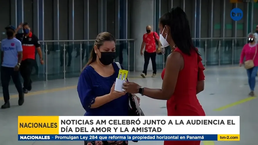 TVN Noticias celebra el Día de Amor y la Amistad
