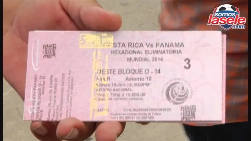 Inicia la reventa de boletos en Costa Rica para duelo ante Panamá