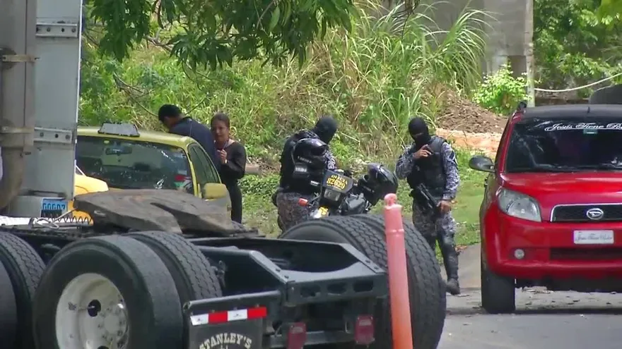 Varios detenidos por intentar robar una planilla en Río Abajo