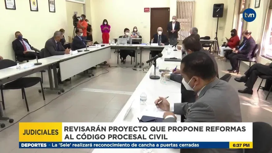 Instalan mesa de trabajo que revisará el anteproyecto de sobre el Código Procesal Civil
