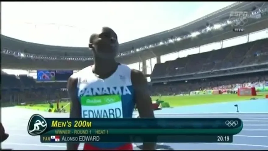 Familia de Alonso Edward disfruta el avance a semifinales en Río 2016