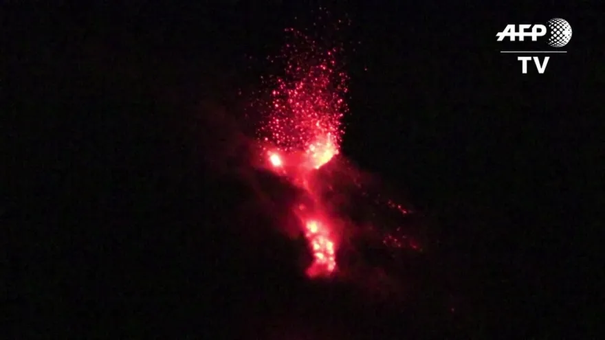 Alerta en Guatemala por erupción volcánica