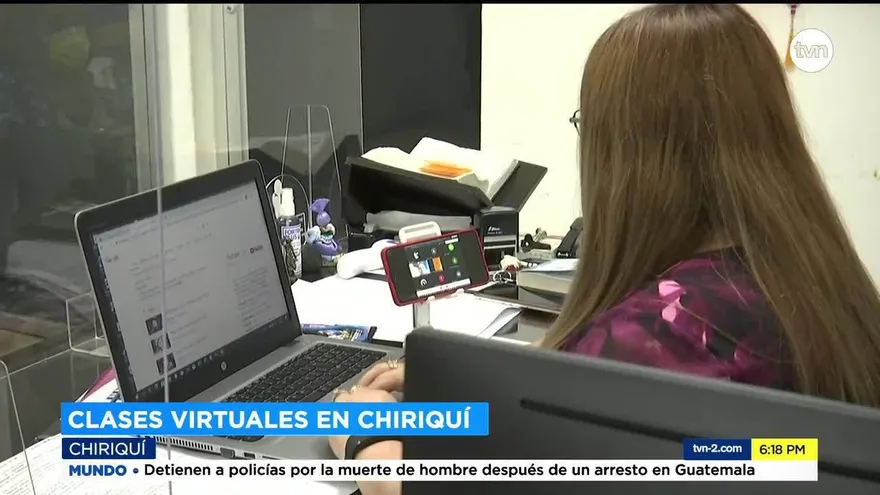 Clases virtuales arrancan en Chiriquí con algunas denuncias