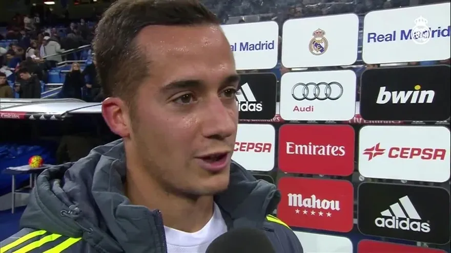 Lucas Vázquez: El triunfo nos ayuda a seguir en el objetivo de ganar la Liga