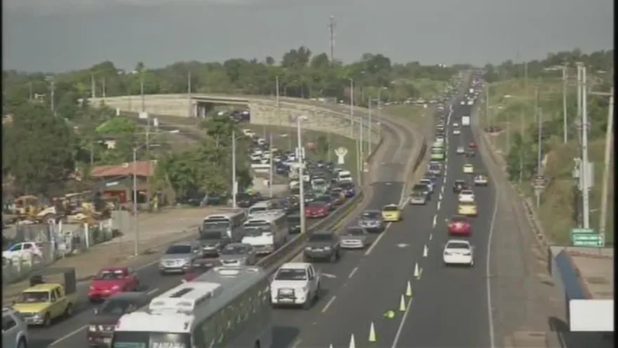 Inversión de carriles tras fiestas de fin de año