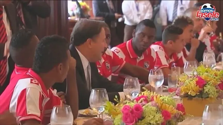 Presidente Varela recibe al Onceno Sub 20