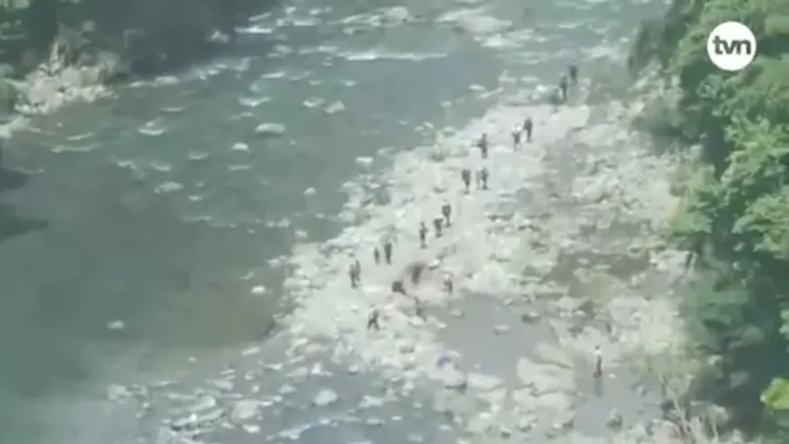 La ruta y ríos que usan los migrantes en Darién