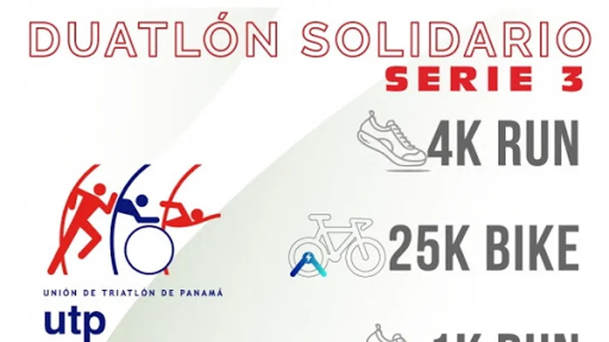 Duatlón Solidario panameño completó su tercera serie