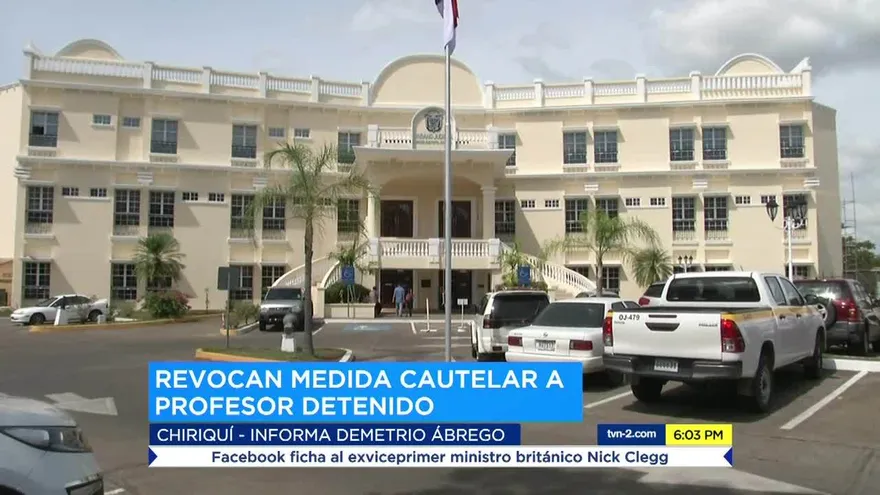 Revocan medida cautelar a profesor investigado por pornografía infantil