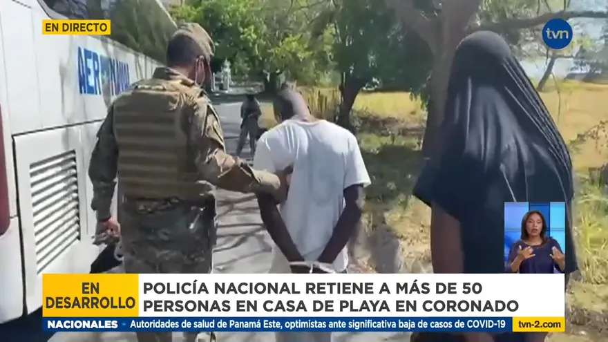 Aumenta a 49 personas retenidas en Coronado