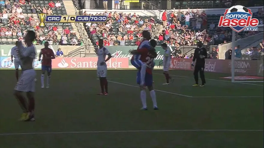 Resumen completo del Costa Rica 3 Cuba 0 en Copa Oro 2013