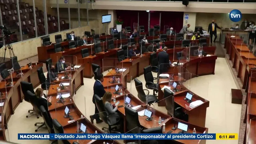 Asamblea Nacional acoge veto parcial de Cortizo