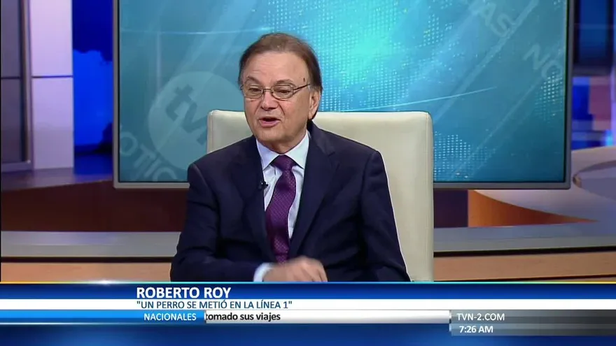 Canino detuvo momentáneamente la Línea 1 del Metro de Panamá