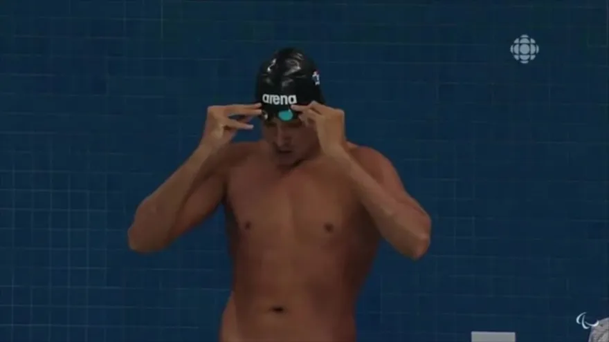 Competencia de César Barría en los 50 metros Paralimpicos Panamericanos 2015