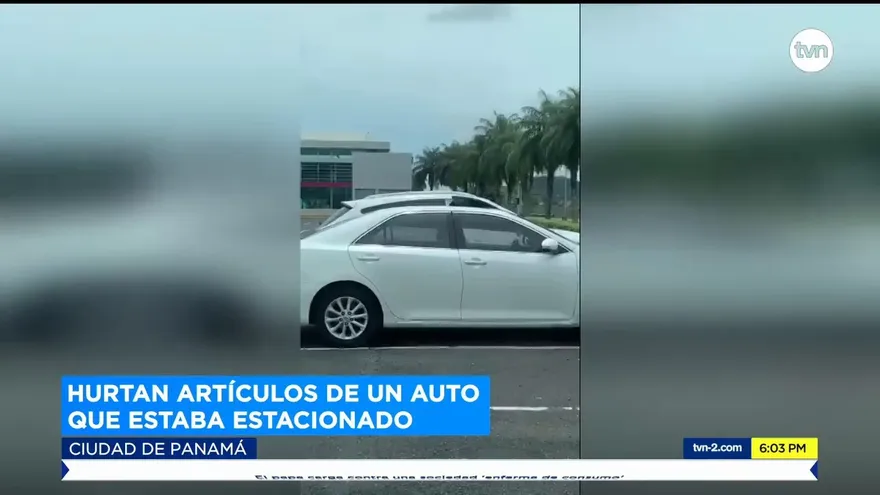 Detienen a hombre que hurtó dentro de un vehículo en centro comercial